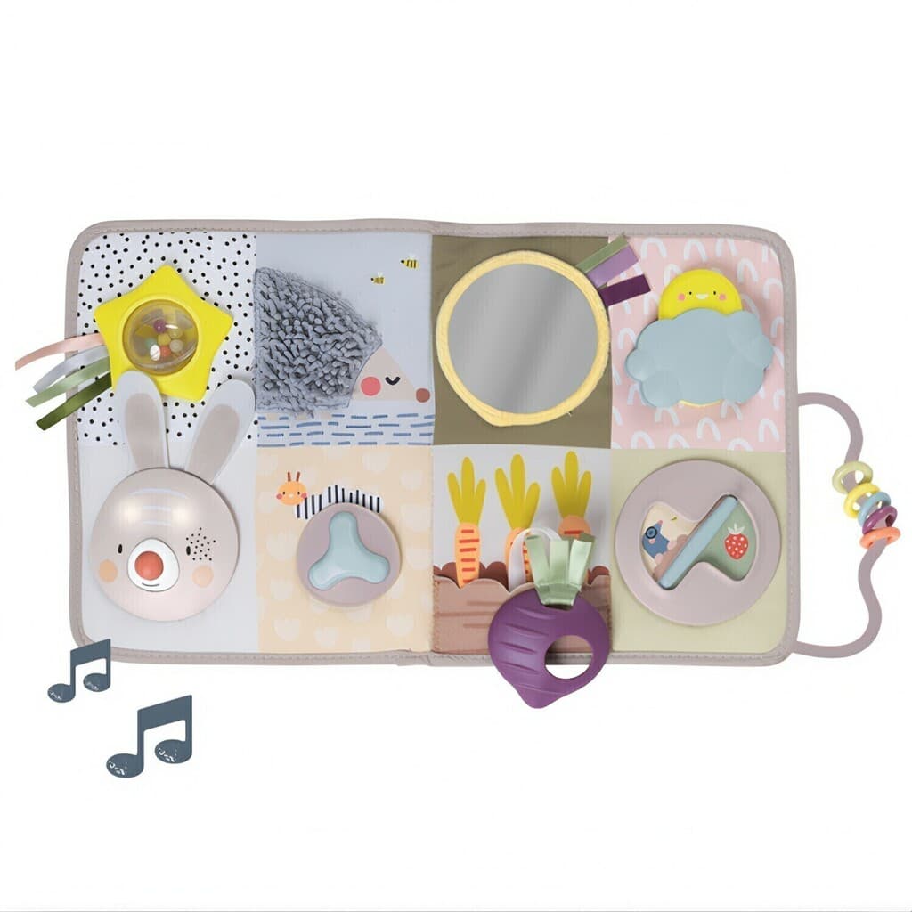 Centro de Actividades Panel Sensorial con Luces y Sonidos Bebé Taf Toys