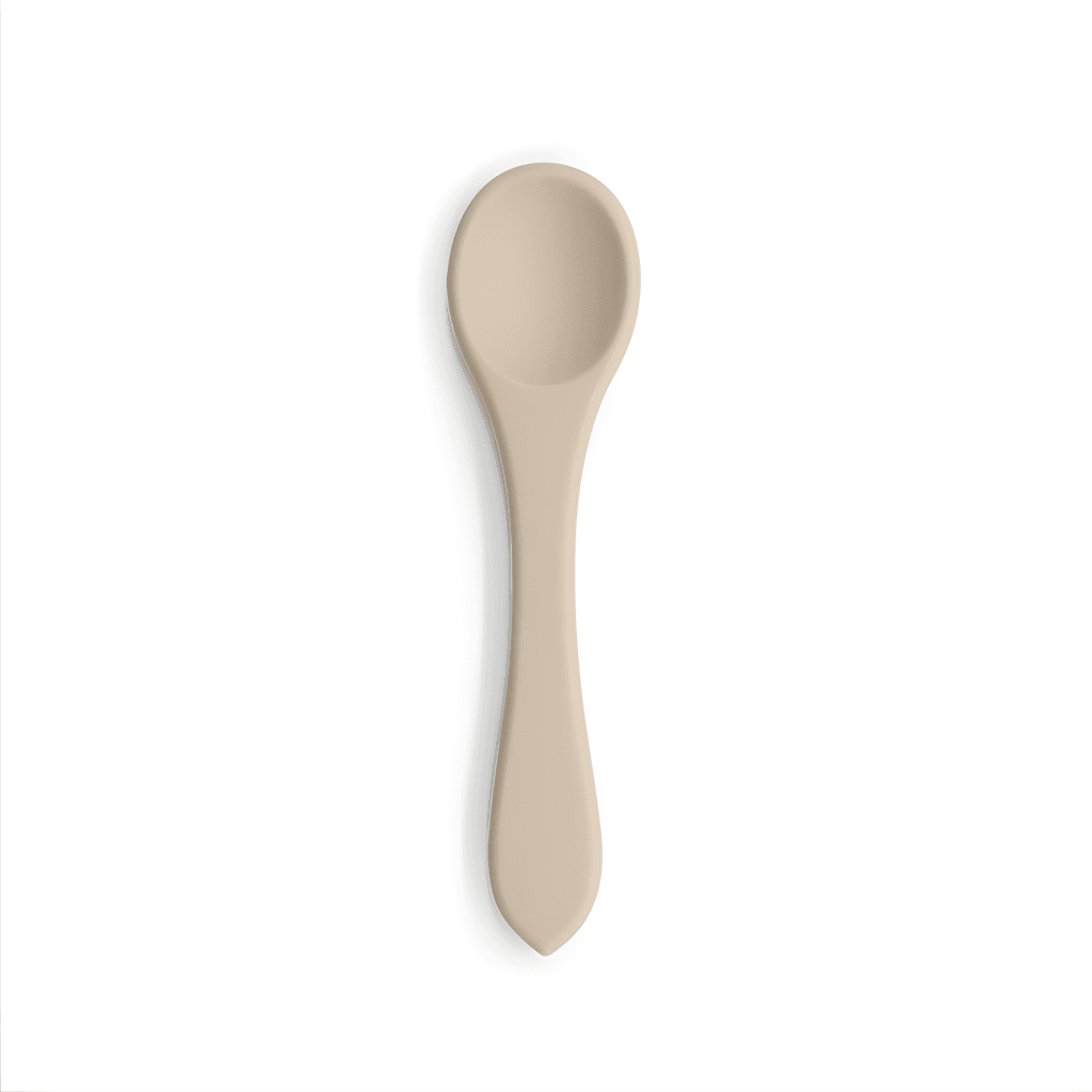 Cuchara De Silicona Para Bebé Nursimom Baby (Beige)