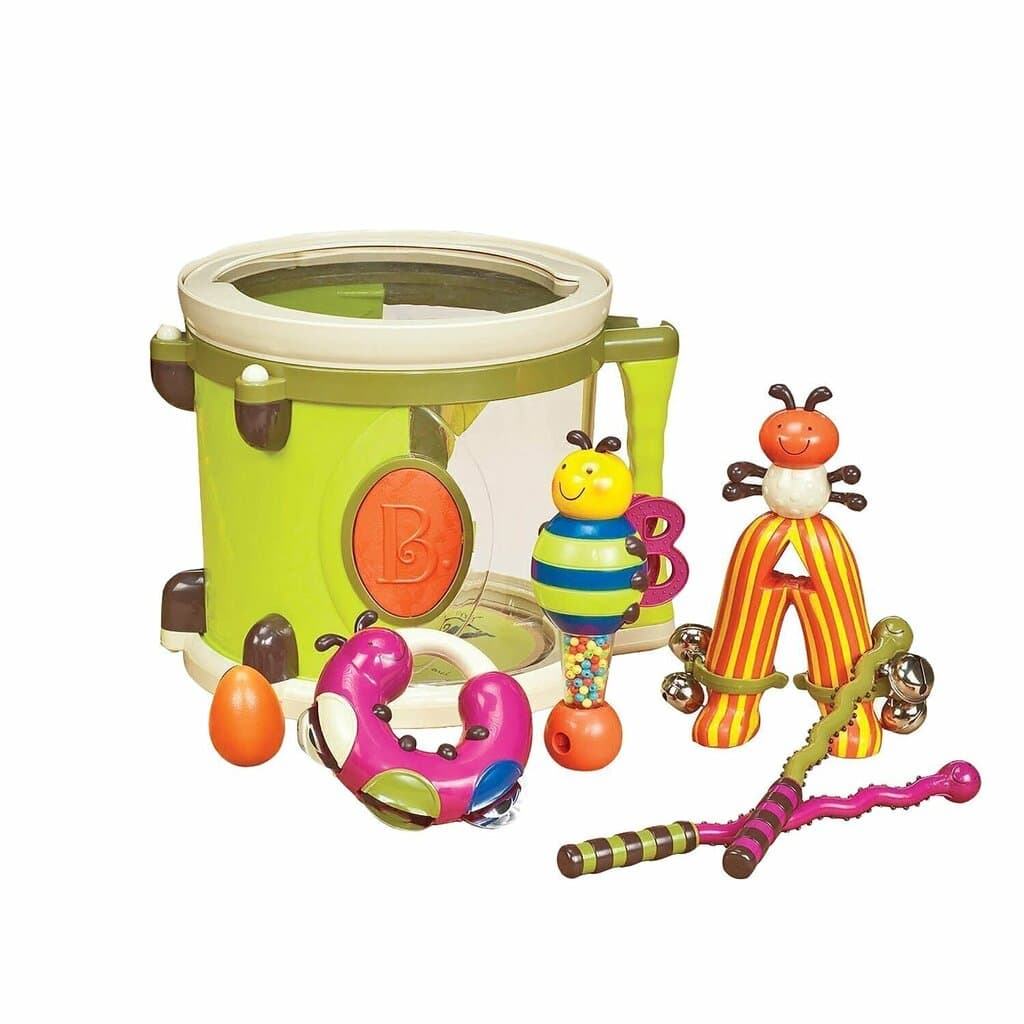 Tambor Con Instrumentos De Percusion B Parum Pum Pum Drum