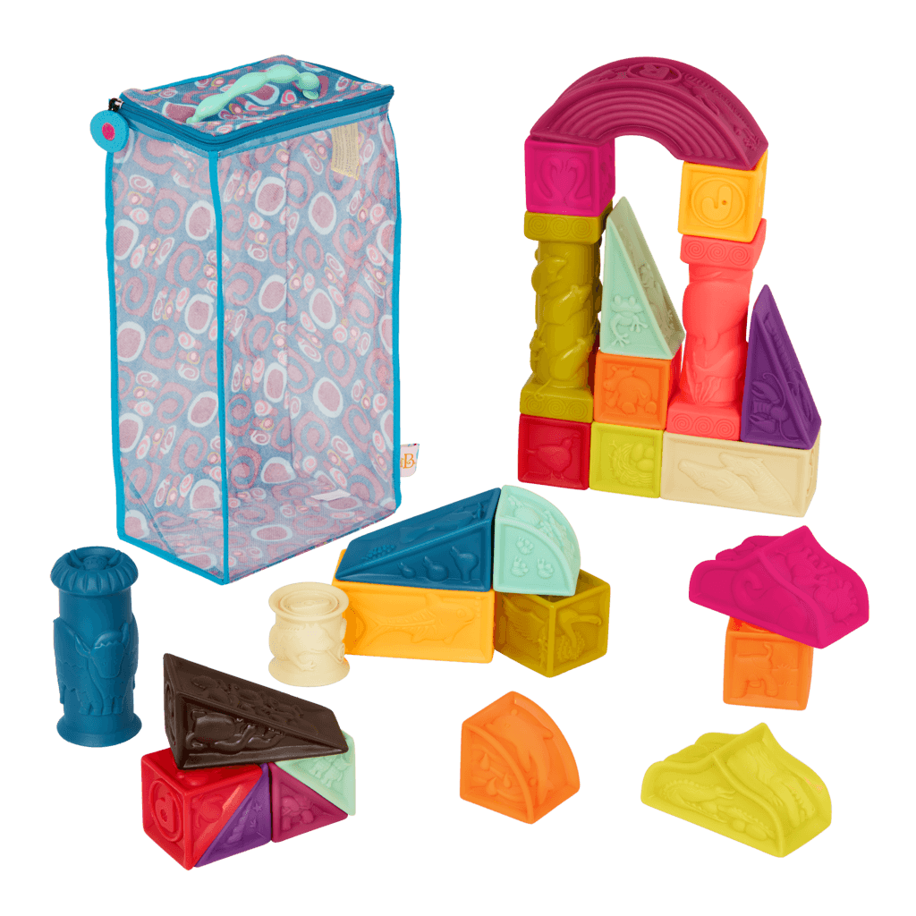 Cubos Bloques Construccion Soft Architectural Blocks Battat