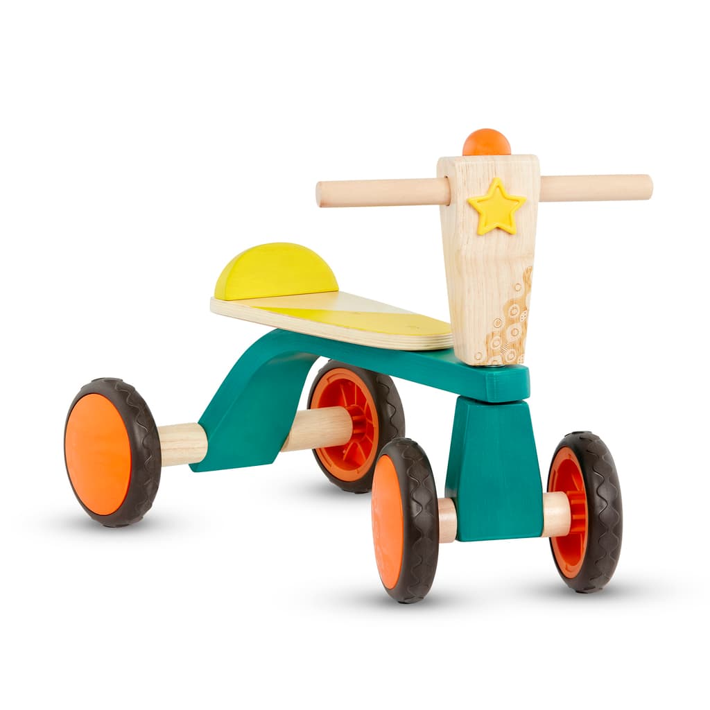 Pata Pata Madera 4 Ruedas Correpasillos Infantil Battat