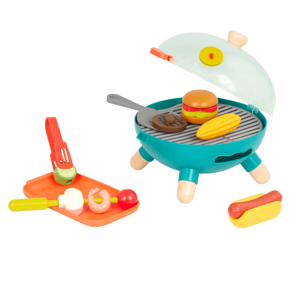 Parrilla Barbacoa Infantil Juguete Mini Chef Battat