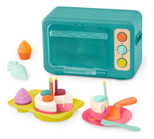 Horno Infantil Juguete Con Accesorios Battat Mini Chef 22 Piezas