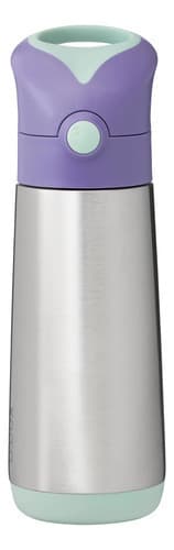 Botella Térmica De Acero Inoxidable Con Sorbete 500ml B.box (Lilac Pop)