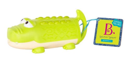 Juego Pistola Lanza Agua Juguete Pileta Playa Battat (Cocodrilo)