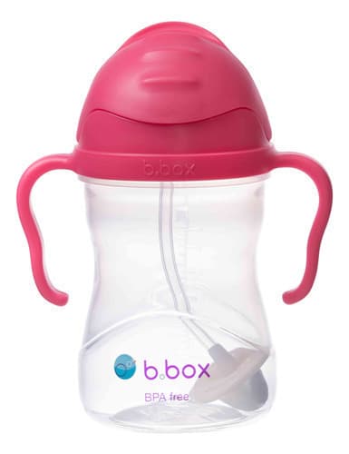 Vaso Infantil Antiderrame Con Sorbete Sippy Cup 240ml B.box (Raspberry)