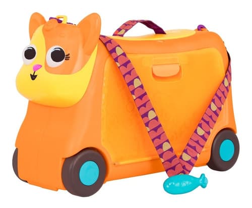 Valija Carry On Infantil Pata Pata B Battat (Naranja)