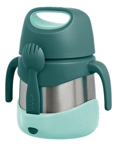 Termo Comida Vianda Lunchera Acero Termico 335 Ml B.box (Emerald)