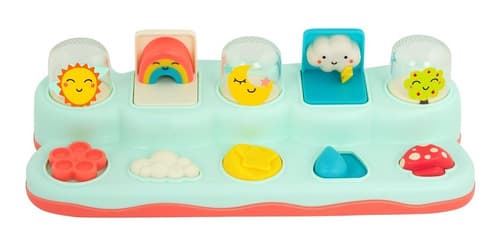 Juego Pop Up Didactico Amigos Emergentes Peek A Boo Battat