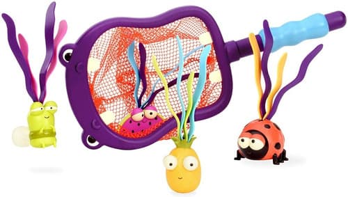 Juego Piscina Pileta Set Sumergibles Niños Diving Set Battat (Hippo)