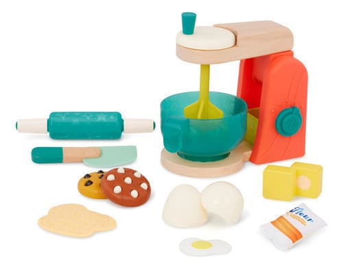 Batidora Juguete Set Repostería Con Accesorios Battat Baking Set