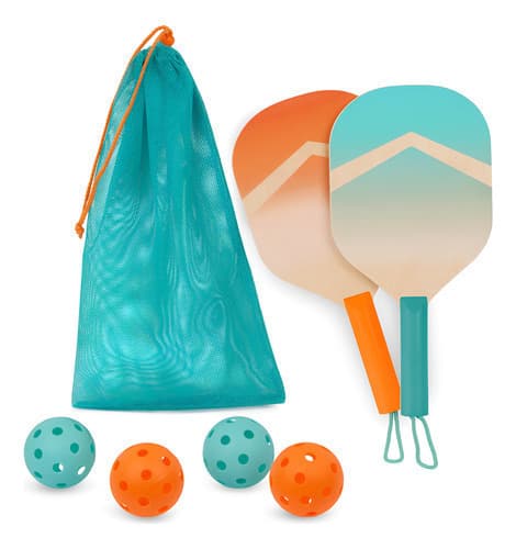 Set Pickleball Infantil Con Paletas Pelotas Y Bolsa Battat (Pickeball Set)