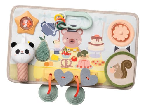 Tablero Sensorial Portátil Bebé Peek Pop & Play Taf Toys