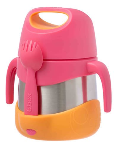 Termo Comida Vianda Lunchera Acero Termico 335 Ml B.box (Strawberry Shake)
